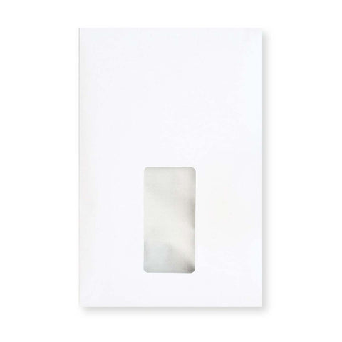 C5 White 120gsm Recycled Peel & Seal Gusset Envelope (162 x 229 x 25mm)