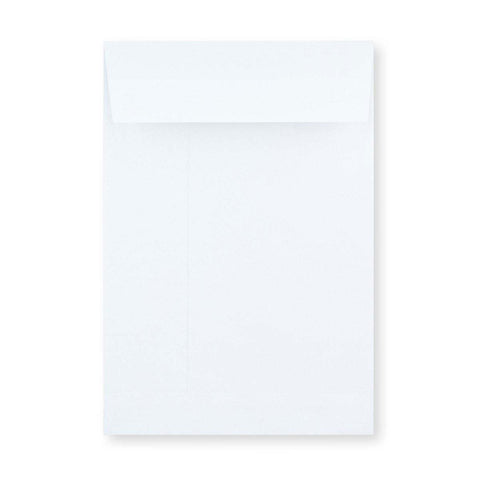 White 120gsm Recycled Gusset Peel & Seal Envelope (178 x 254 x 25mm)