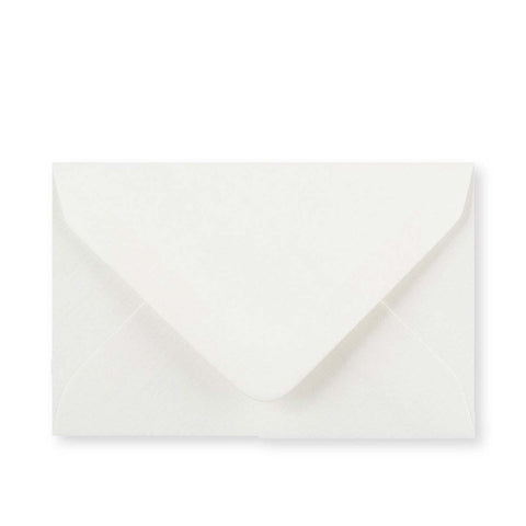 White 90gsm Gummed V-Flap Envelope (62 x 94mm)