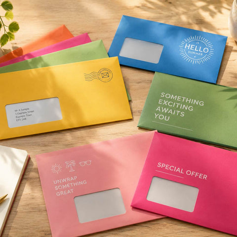 Summer Marketing: Boost Your Brand with Colourful Envelopes