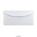 White Opaque Business 90gsm Gummed Envelope (114 x 235mm)