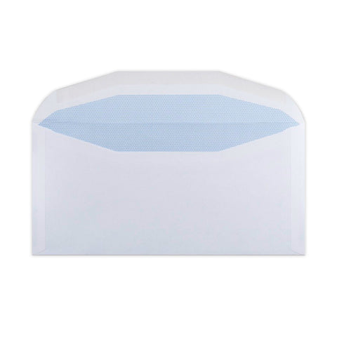 White Opaque Business 90gsm Gummed Envelope (114 x 235mm)