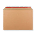 Manila Brown Book Wrap Mailer 400gsm Peel & Seal Envelope (249 x 352mm)