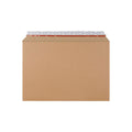 Manila Brown 400gsm Peel & Seal Rigid Board Mailers Envelope (345 x 250mm)