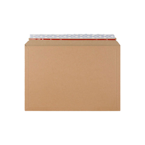 Manila Brown 400gsm Peel & Seal Rigid Board Mailers Envelope (510 x 350mm)