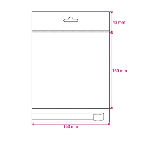 Cello Bags (With Header)