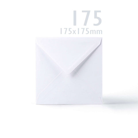 White V-Flap Envelope & Smooth Card Pack