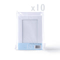 White Tri-Fold Rectangle Aperture Cards Pack