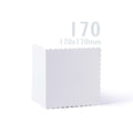 White V-Flap Envelope & Scalloped Card Pack
