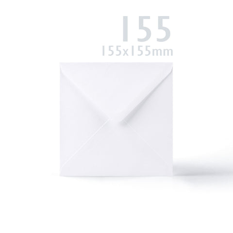 White V-Flap Envelope & Smooth Card Pack