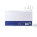 White V-Flap Envelope & Smooth Card Pack