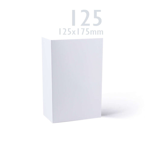 White V-Flap Envelope & Smooth Card Pack