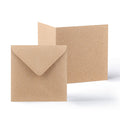 Kraft V-Flap Envelope & Kraft Card Pack