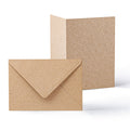 Kraft V-Flap Envelope & Kraft Card Pack