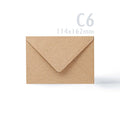 Kraft V-Flap Envelope & Kraft Card Pack