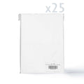 White V-Flap Envelope & Hammered Card Pack