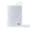 White V-Flap Envelope & Linen Card Pack