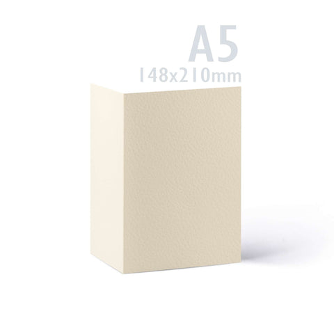 White V-Flap Envelope & Hammered Card Pack