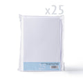 White V-Flap Envelope & Smooth Card Pack