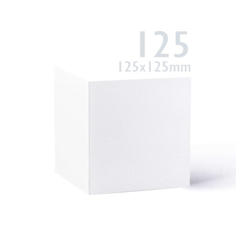 White V-Flap Envelope & Linen Card Pack