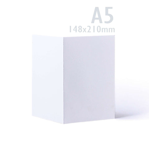 White V-Flap Envelope & Smooth Card Pack