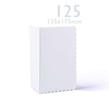 White V-Flap Envelope & Scalloped Card Pack