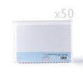 White V-Flap Envelope & Scalloped Card Pack