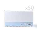 White V-Flap Envelope & Scalloped Card Pack