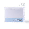 White V-Flap Envelope & Scalloped Card Pack