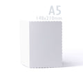 White V-Flap Envelope & Scalloped Card Pack