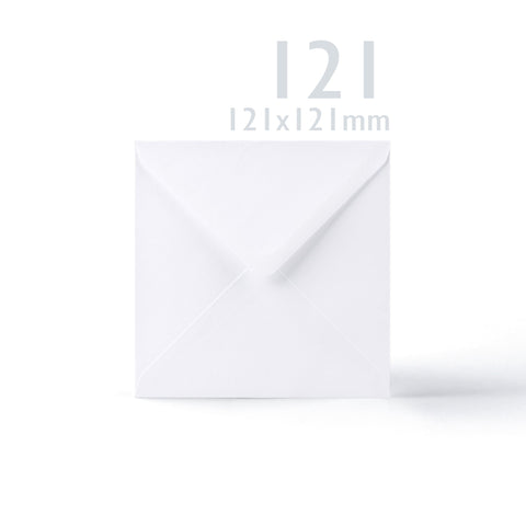 White V-Flap Envelope & Smooth Card Pack