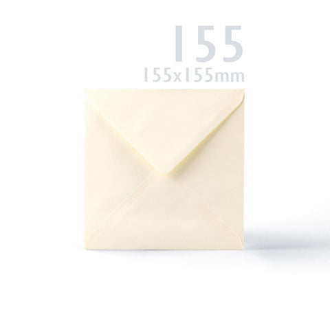 White V-Flap Envelope & Hammered Card Pack