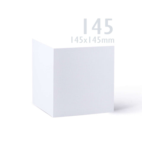 White V-Flap Envelope & Linen Card Pack