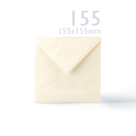 White V-Flap Envelope & Linen Card Pack