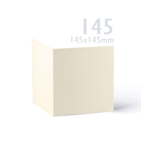 White V-Flap Envelope & Linen Card Pack