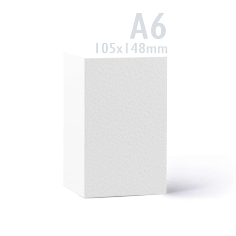 White V-Flap Envelope & Hammered Card Pack