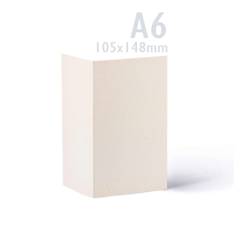 White V-Flap Envelope & Hammered Card Pack