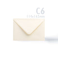 White V-Flap Envelope & Linen Card Pack