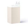 White V-Flap Envelope & Linen Card Pack
