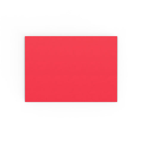 Bright Red Gummed V-Flap 120gsm Envelope (125 x 175mm)