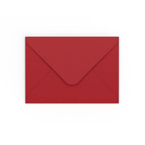  - Dark Red Gummed 120gsm Envelope (125 x 175mm) - Envelopes.co.uk