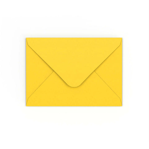  - Mid Yellow Gummed 120gsm Envelope (125 x 175mm) - Envelopes.co.uk