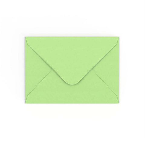  - Pale Green Gummed 120gsm Envelope (125 x 175mm) - Envelopes.co.uk