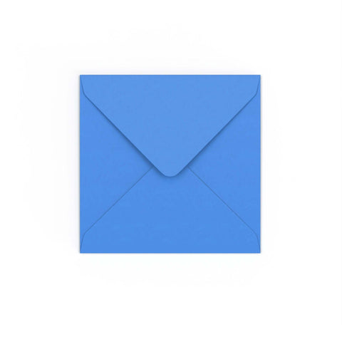  - Bright Blue Gummed 120gsm Envelope (130 x 130mm) - Envelopes.co.uk