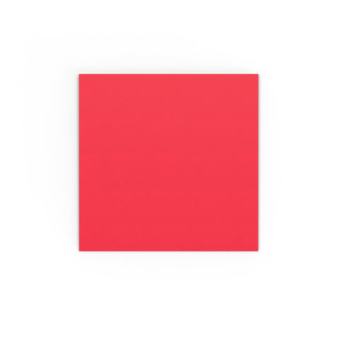 Bright Red Gummed V-Flap 120gsm Envelope (130 x 130mm)