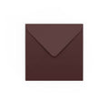Burgundy Gummed V-Flap 110gsm Envelope (130 x 130mm)