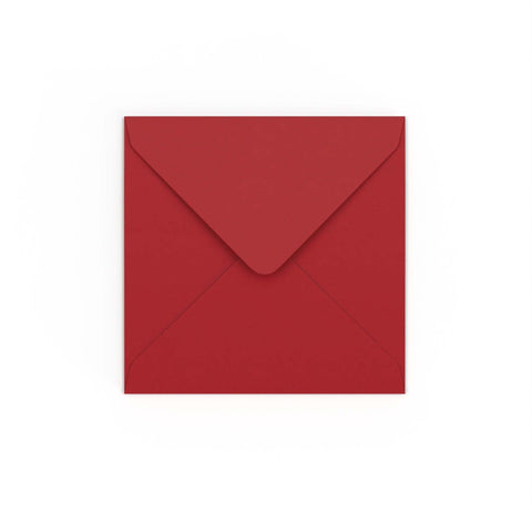  - Dark Red Gummed 120gsm Envelope (130 x 130mm) - Envelopes.co.uk
