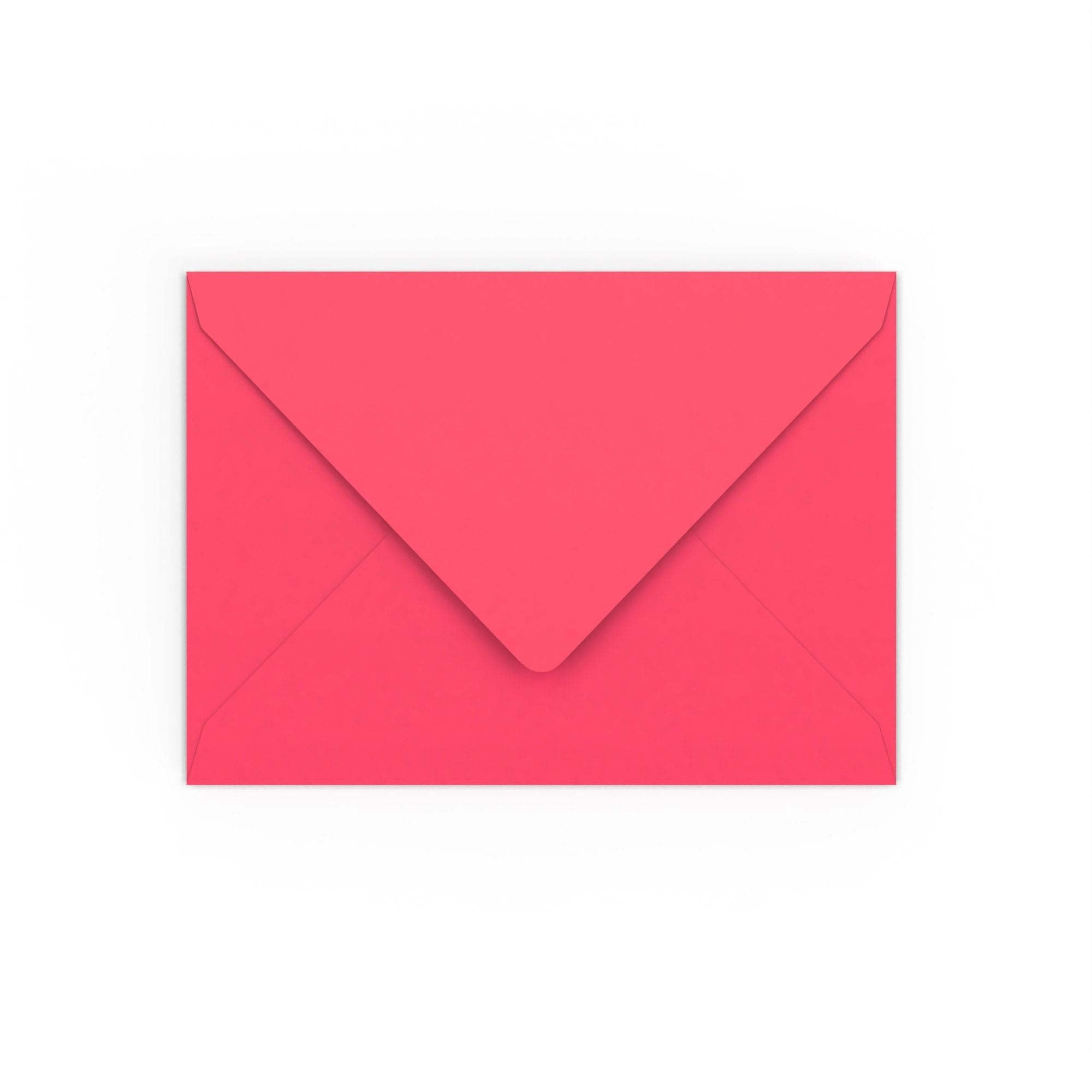 Bright Pink Gummed V-Flap 120gsm Envelope (133 x 184mm) – Envelopes.co.uk