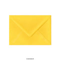 Mid Yellow Gummed V-Flap 120gsm Envelope (133 x 184mm)