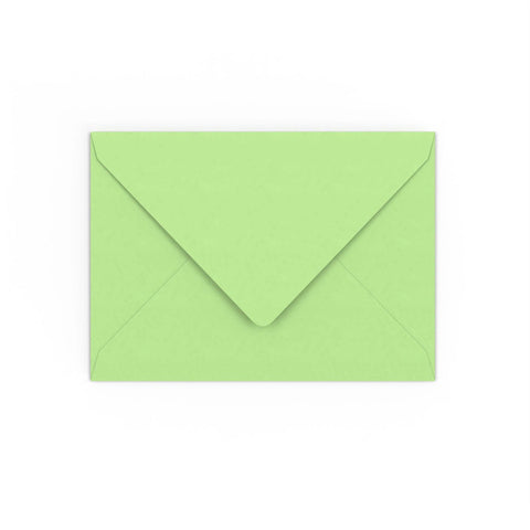  - Pale Green Gummed 120gsm Envelope (133 x 184mm) - Envelopes.co.uk